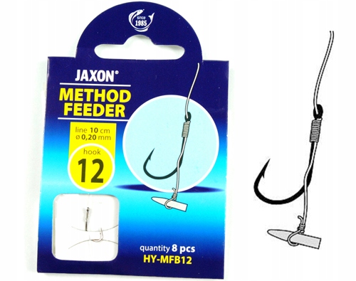 gotowe HACZYKI DO METHOD FEEDER jaxon + STOPER r12