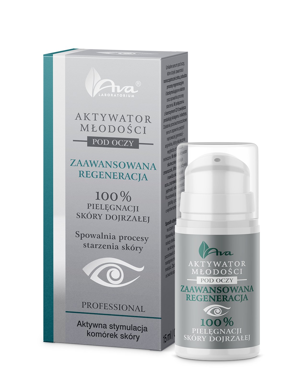 AVA AKTYWATOR SERUM POD OCZY REGENERACJA 15 ML