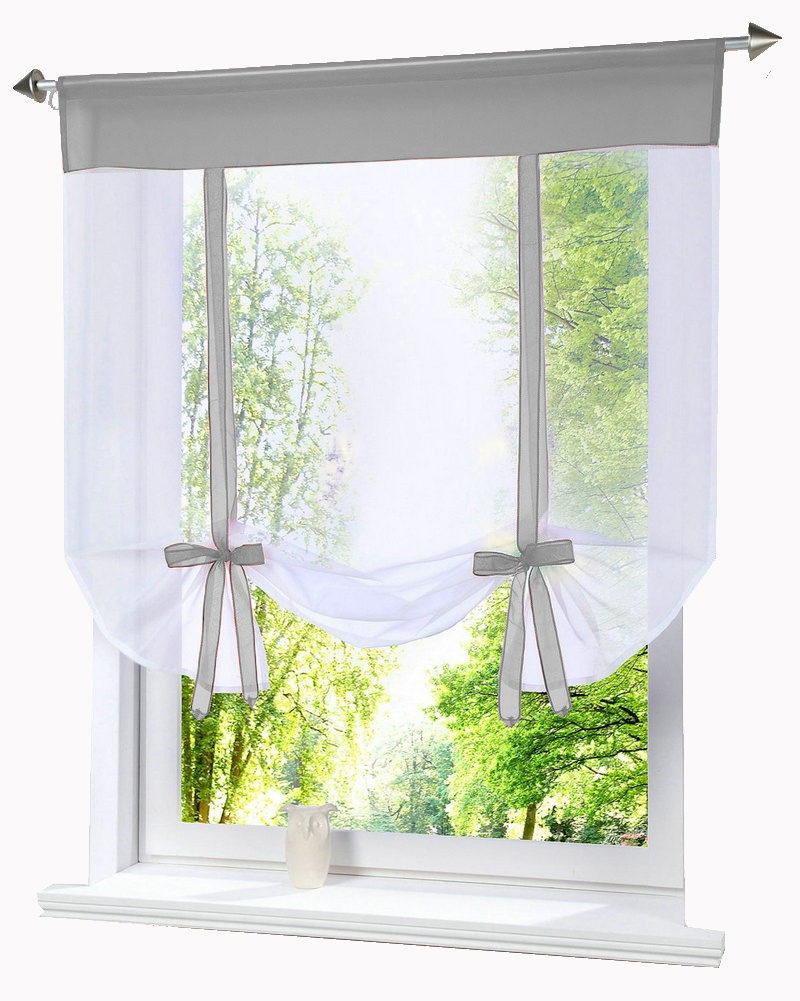 

Firanka Gotowa Z Lambrekinem 150X150 Woal Panel-la