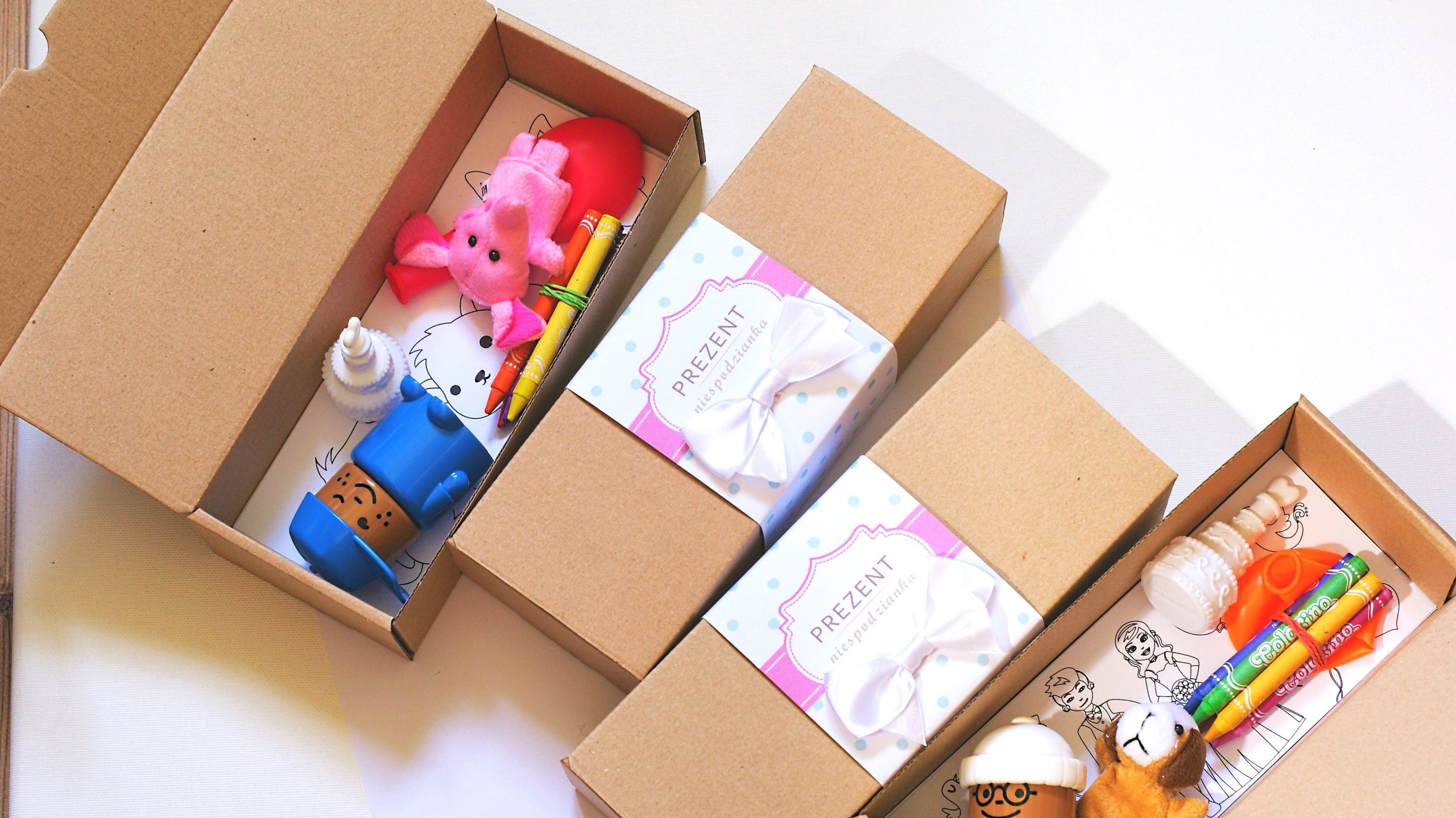 ZESTAW AKTYWNOŚCI GADŻETY DLA DZIECI NA WESELE - 6876635411 - oficjalne