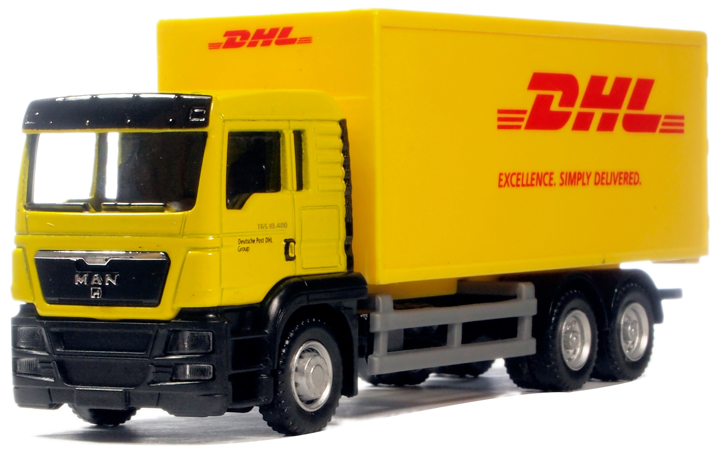 Metalowy Model Ciężarówka Man Tir Dhl Truks 7432112234 Oficjalne