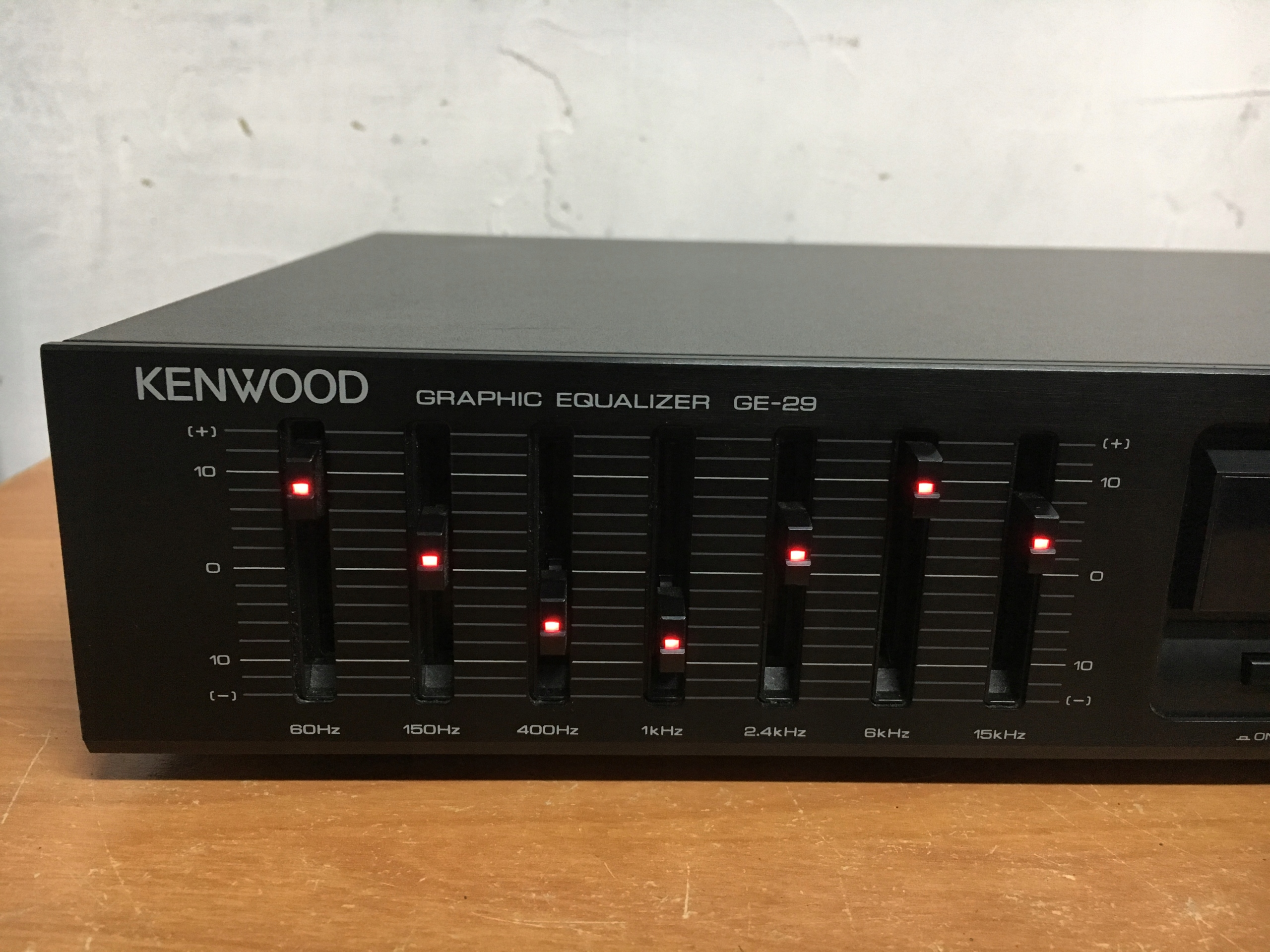 KENWOOD GE29 EQUALIZER KOREKTOR GRAFICZNY 7 PASM 7613185771