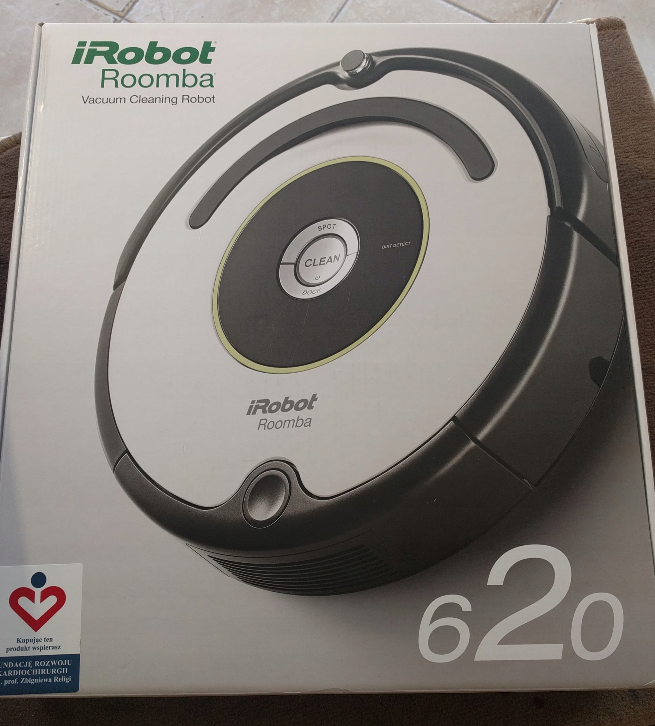 Odkurzacz Irobot Romba 620 7572448570 oficjalne archiwum allegro