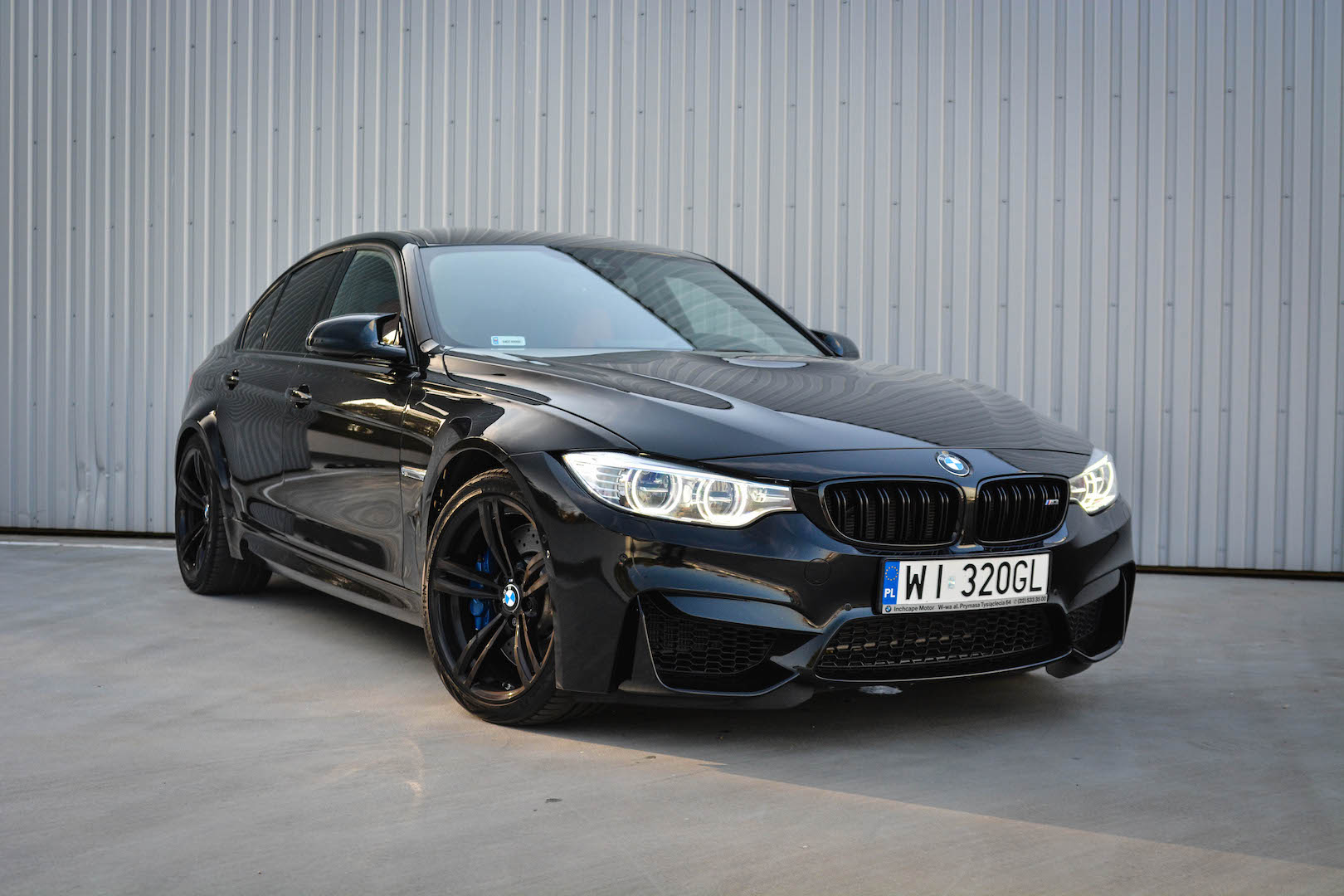 BMW m3 f80 серая