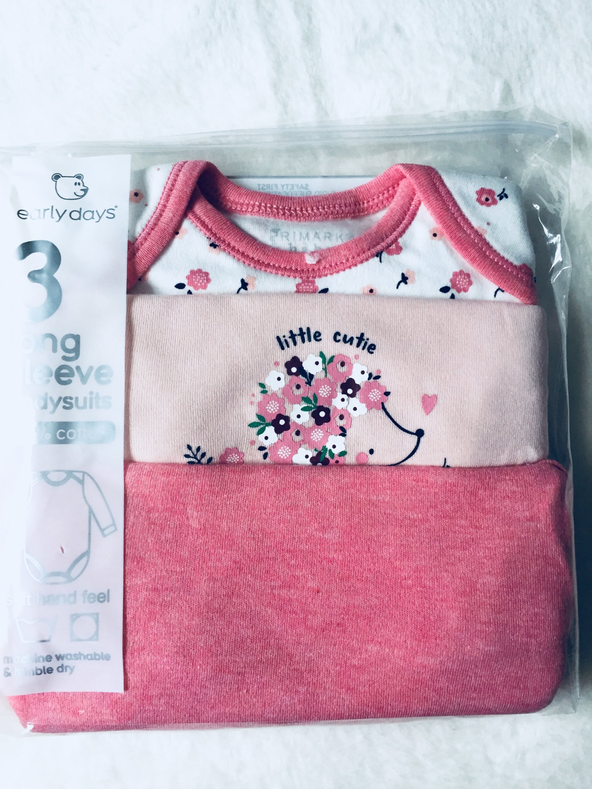 PRIMARK EARLY DAYS body dlugi 3pak 92cm, 1218mies 7194282082