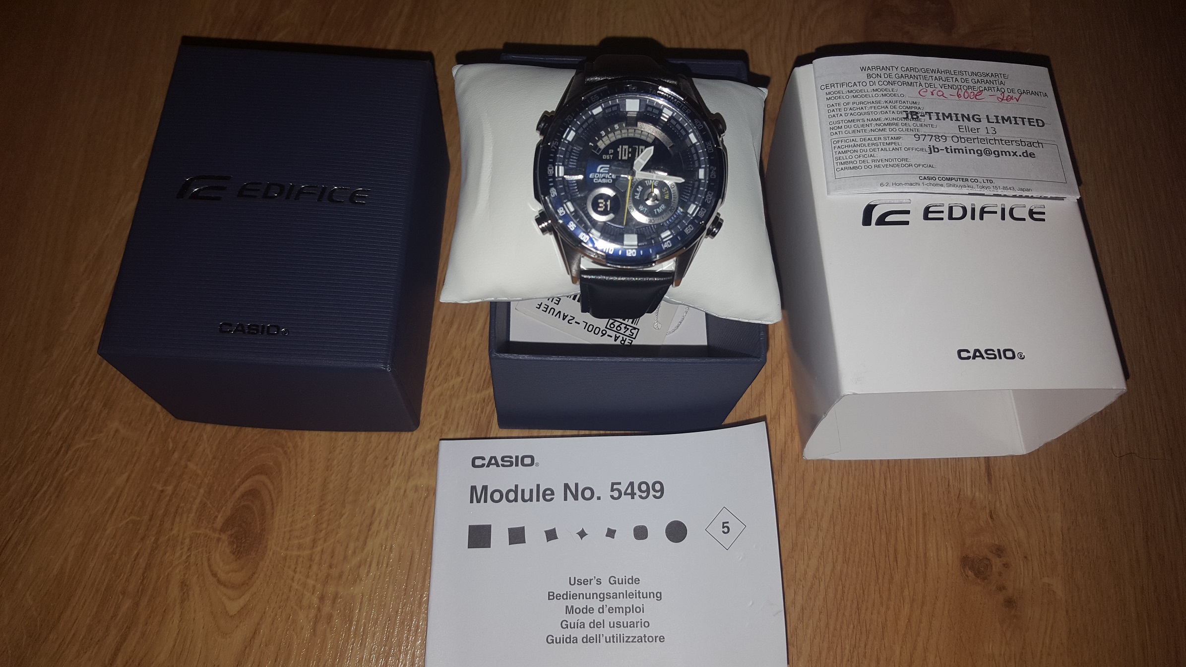 casio edifice era 600l