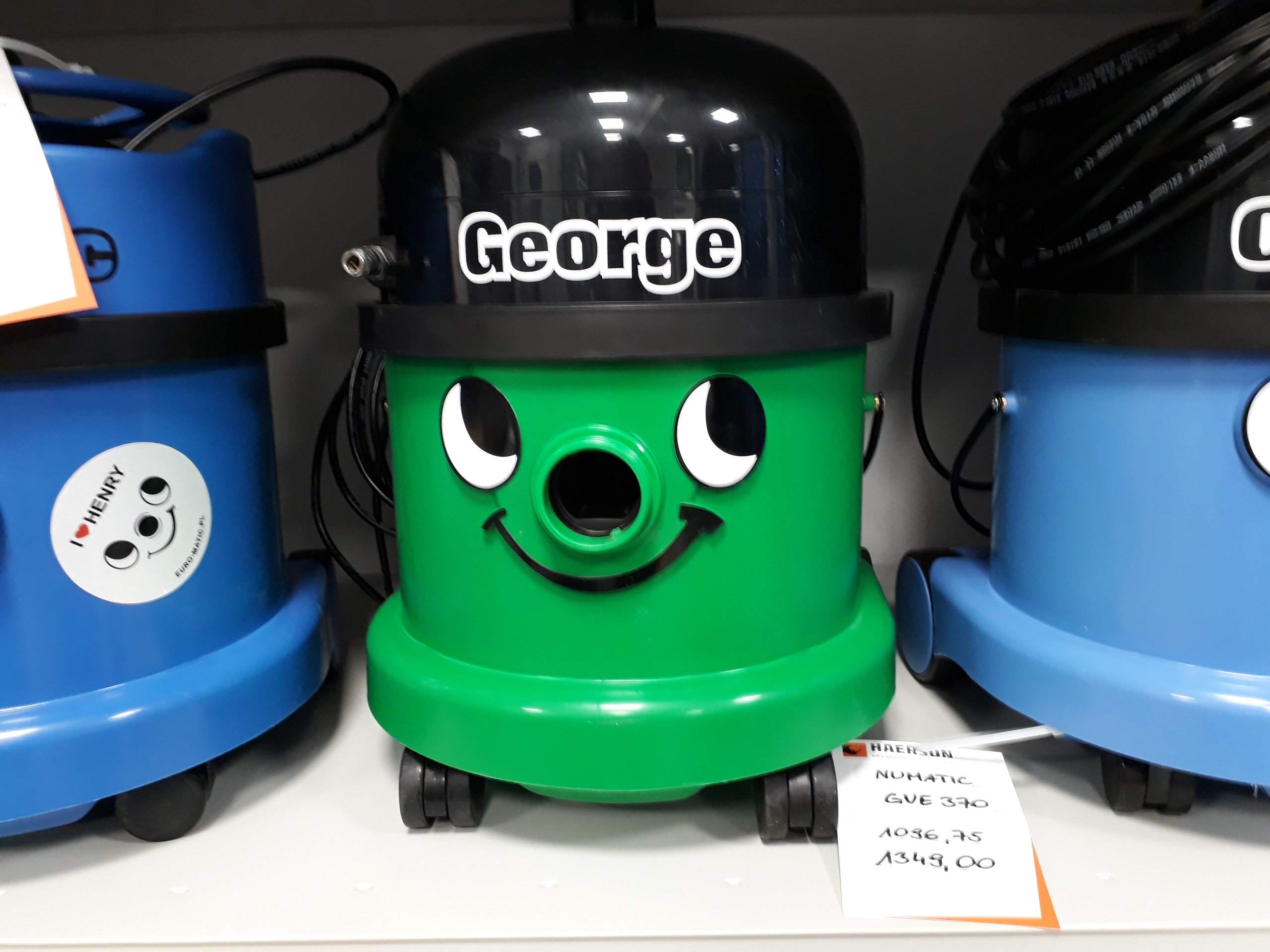 numatic george pump