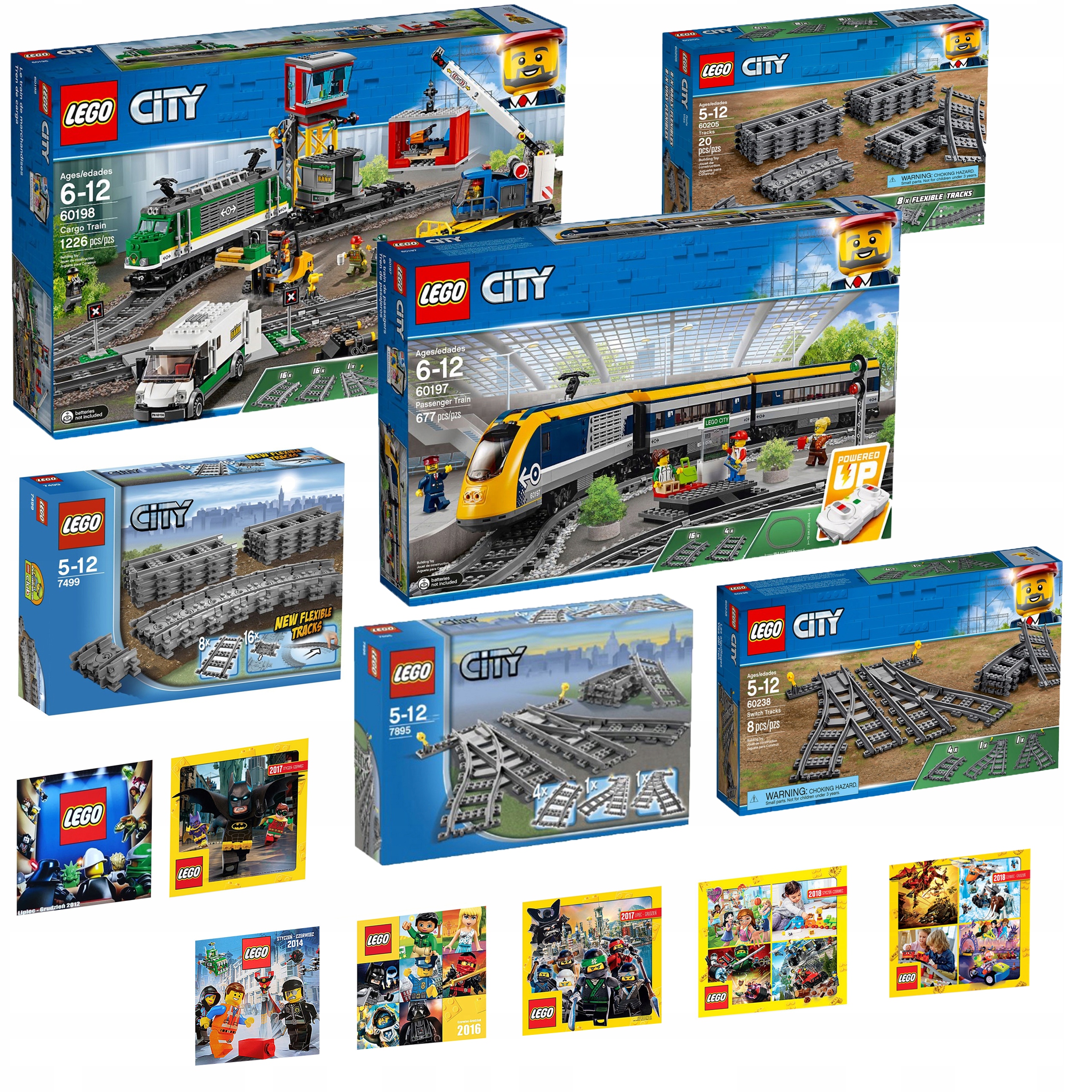 LEGO 60197 + 60198 + 60238 + 60205 + 7895 + 7499 - 7561615696 ...