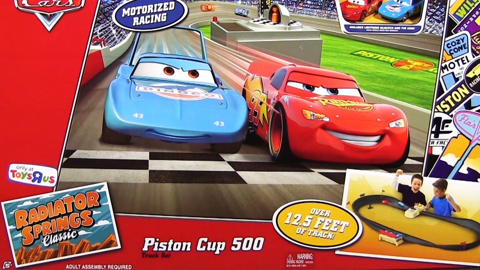 Tor Wyścigowy Piston Cup Auta Cars Zygzak Mcqueen 7242240448