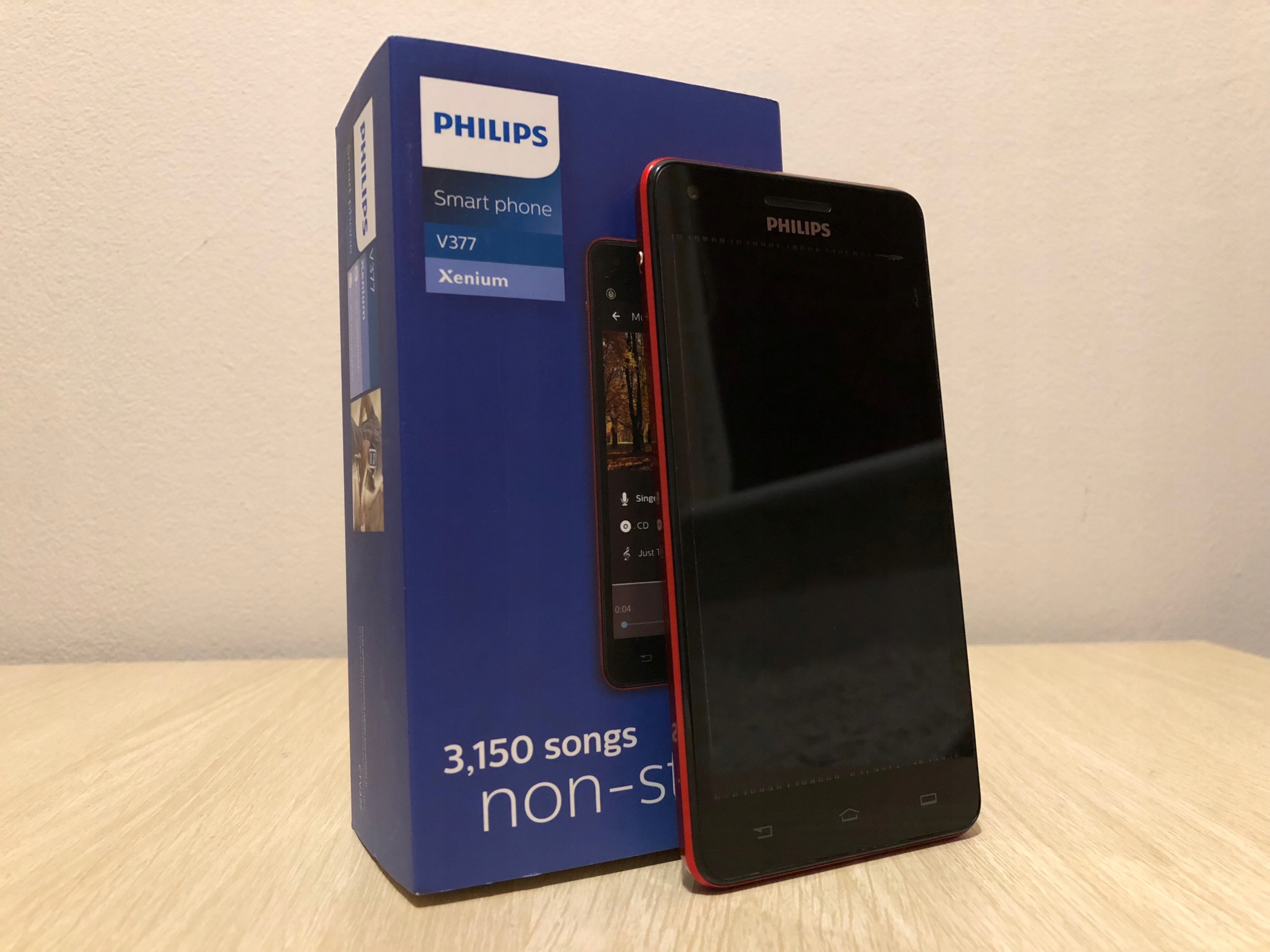 Как настроить телефон philips xenium v377