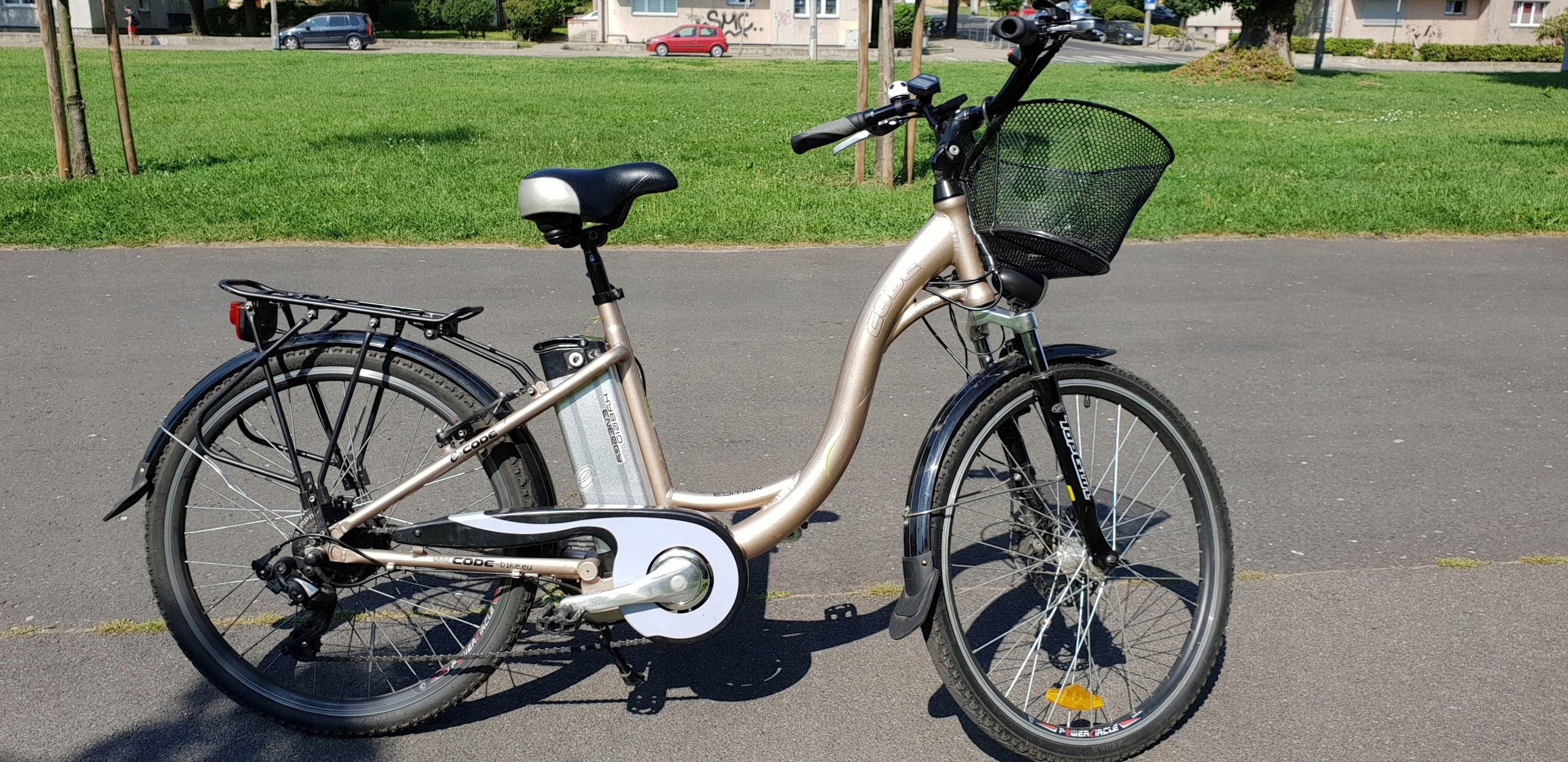 Rower elektryczny hybrydowy CODE EBIKE 2000 7489254876 oficjalne