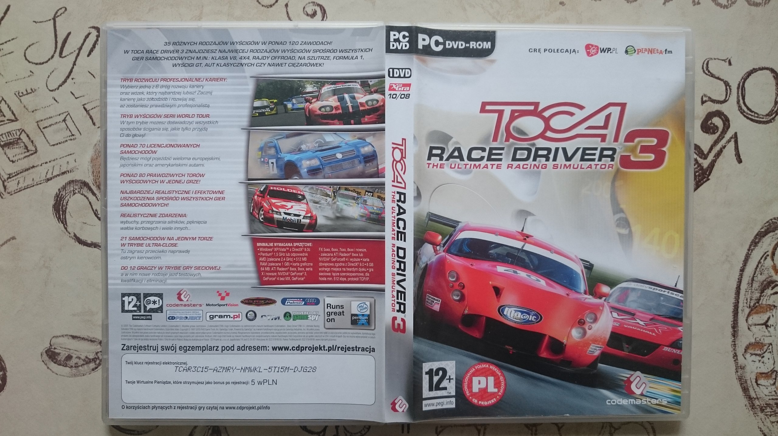 Toca Race Driver 3 PC - 7419138533 - oficjalne archiwum ...