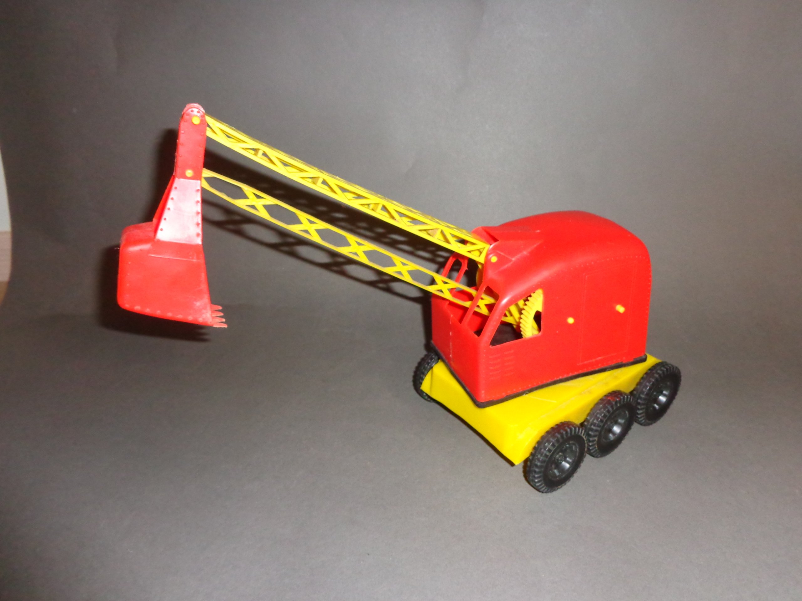 Zabawka Prl Duża ładna Koparka Cudeńkoooo