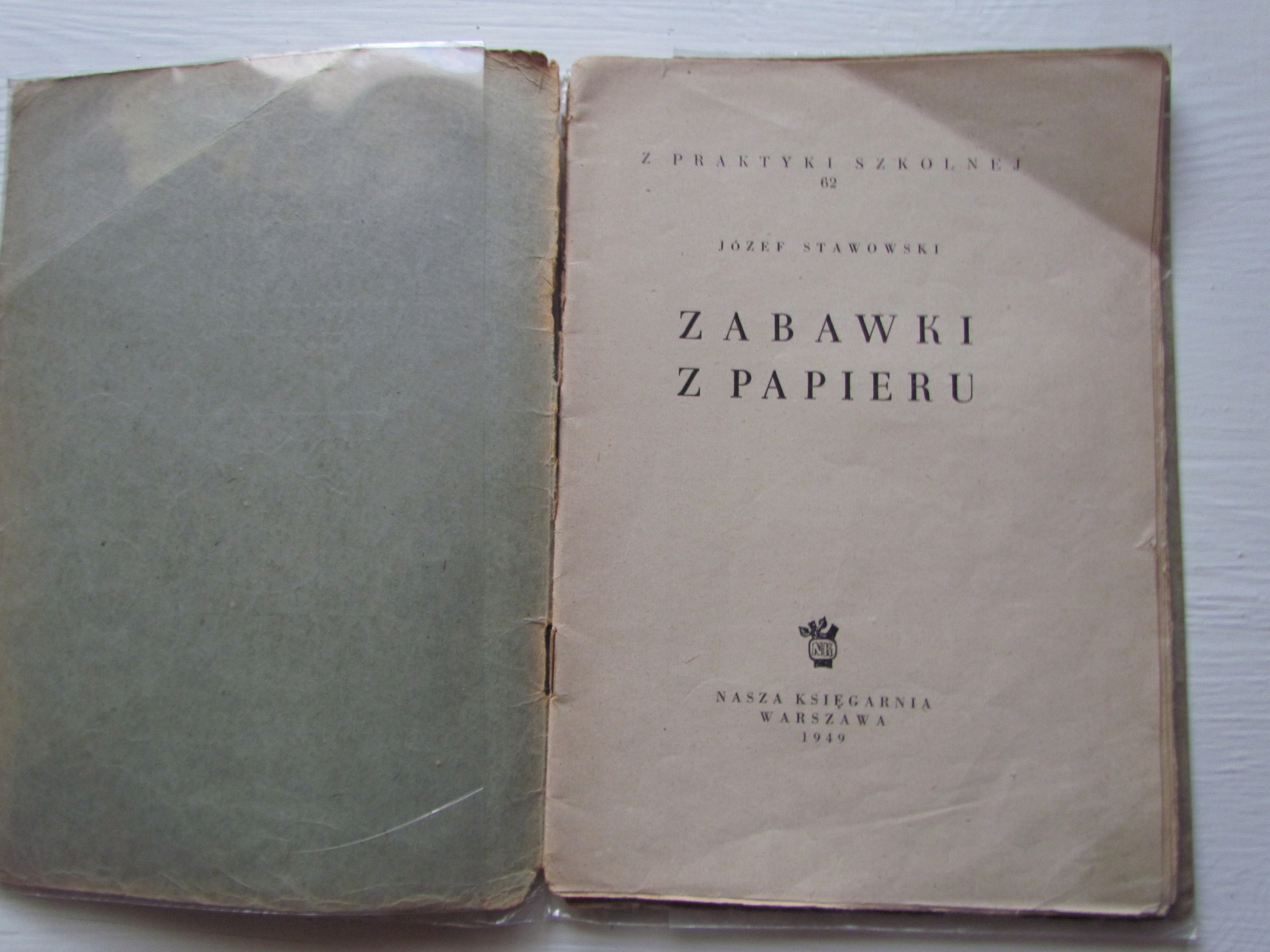 Zabawki Z Papieru Józef Stawowski 7700791930 Oficjalne