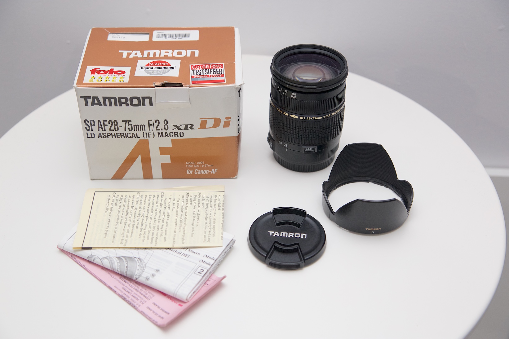 Tamron 28-75 F2.8 XR Di LD IF MACRO CANON - 7303653456 - oficjalne ...