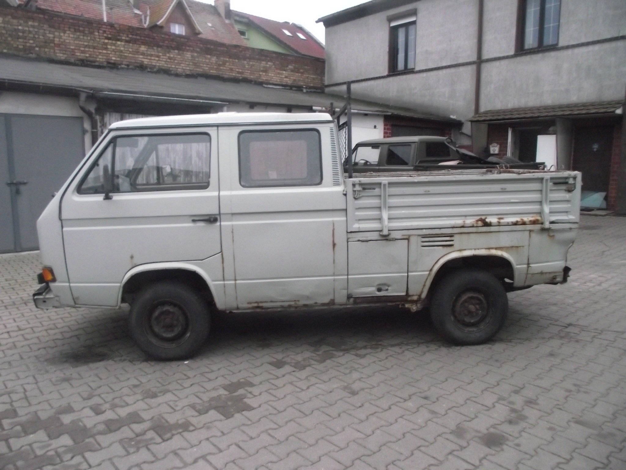 VW Transporter T3 Doka 1988r. 1.6 Turbo Diesel ...