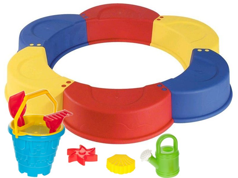 Mega Piaskownica Modułowa Składana 145cm Zabawki 6232173001