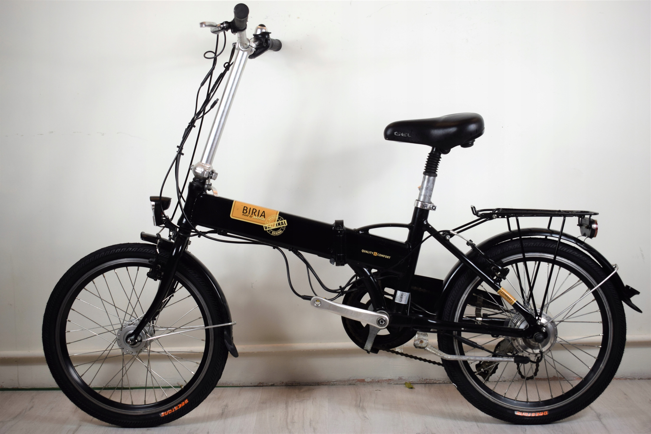 Rower Elektryczny Mifa Składany 20cali WSPOMAGANIE 7466127273