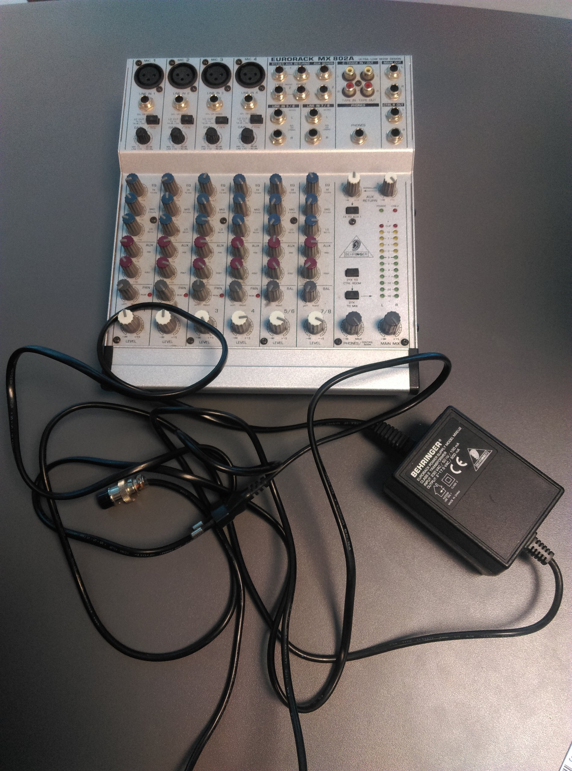 Mikser Behringer Eurorack MX 802A 7187154824 oficjalne archiwum allegro