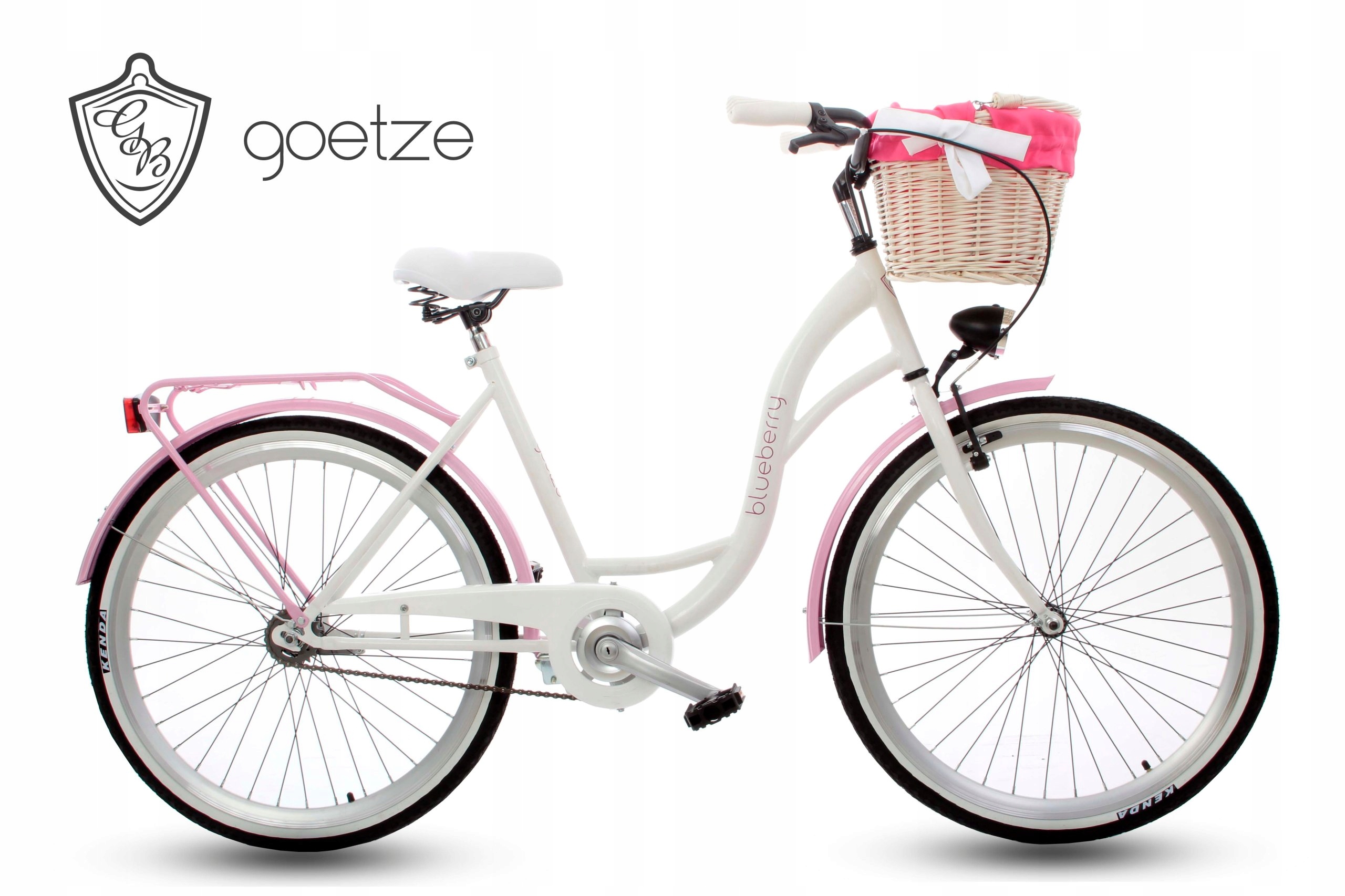 Damski rower miejski Goetze BLUEBERRY 26 kosz!!! 6747436175