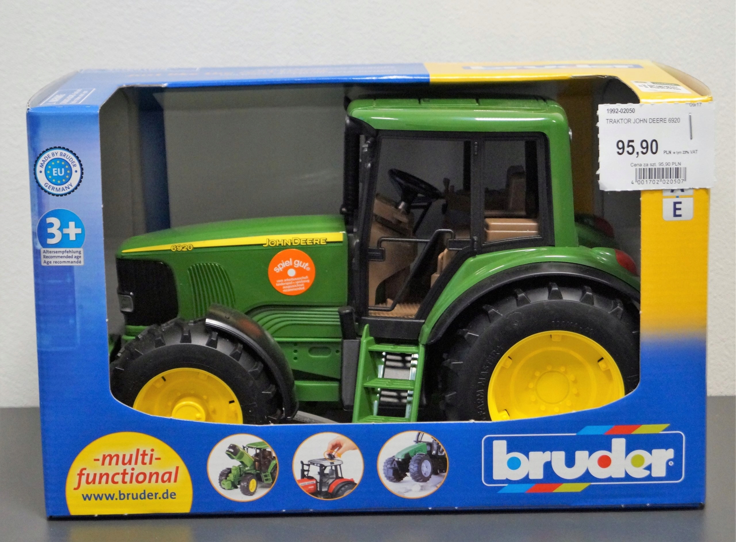 Bruder Zabawka Traktor John Deere 6920 7095988506 Oficjalne Bruder Zabawka Traktor John Deere 6920 7095988506 Oficjalne