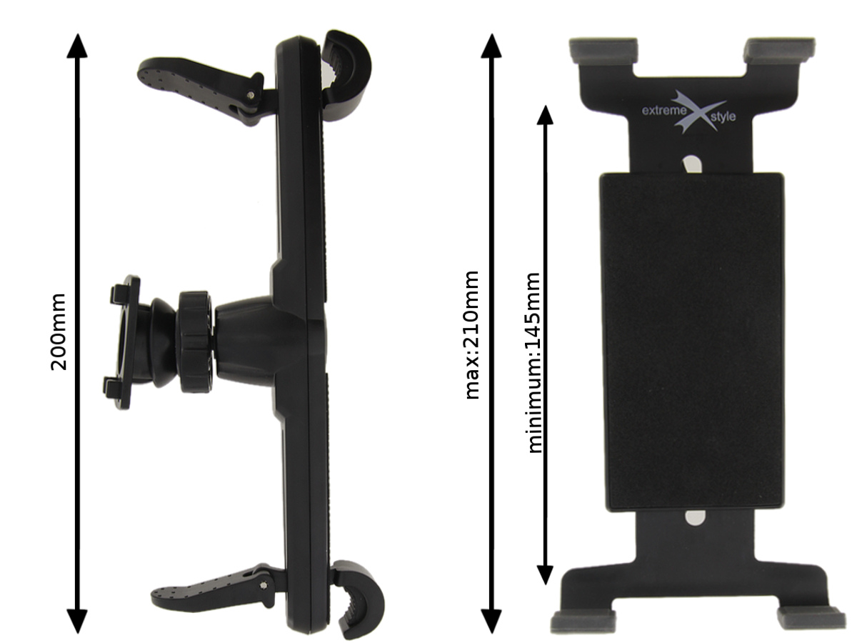 Uchwyt samochodowy na tablet na szybę zagłówek - 7085577449 - oficjalne