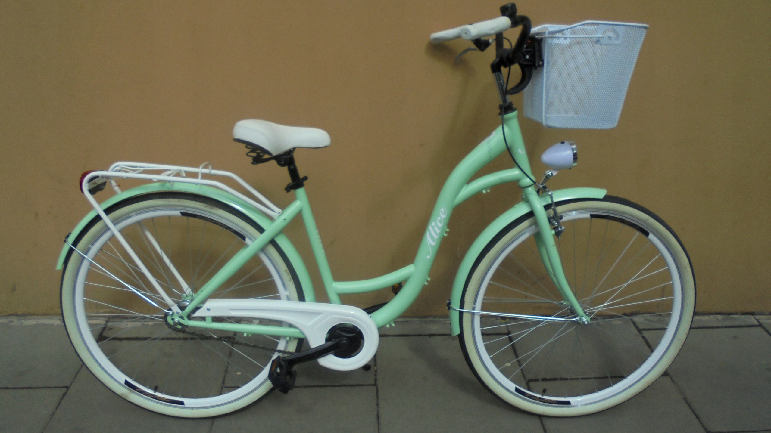 Rower miejski retro ALICE damski NOWY 28'' koszyk 7423017102