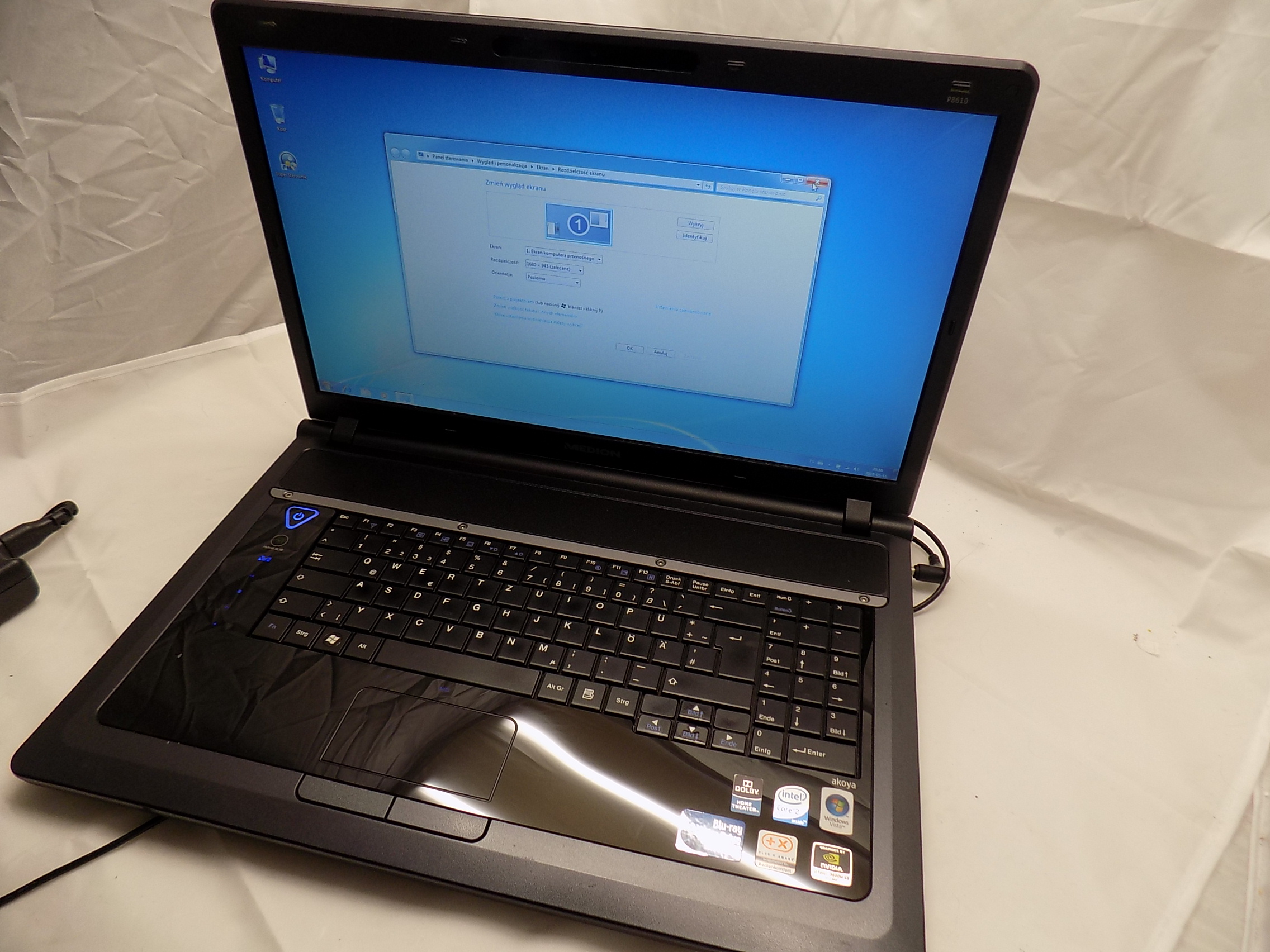 Laptop Medion akoya P8610 Hdd-250Gb 18.4'' - 7360360242 ...