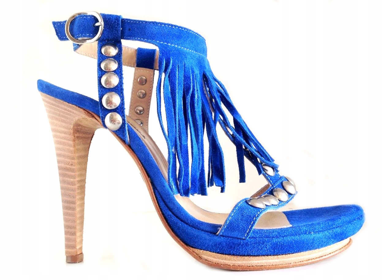 WŁOSKIE BUTY SANDAŁY SPAZIOMODA 38 - 6892537798 - oficjalne archiwum ...