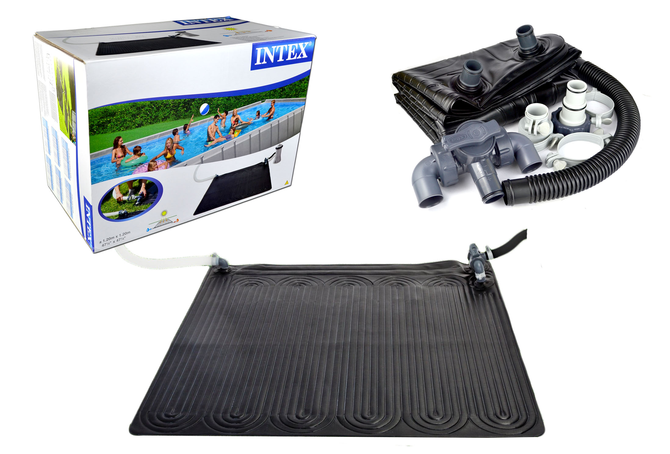 INTEX SOLAR Słoneczny Podgrzewacz Wody do Basenu - 7356426424