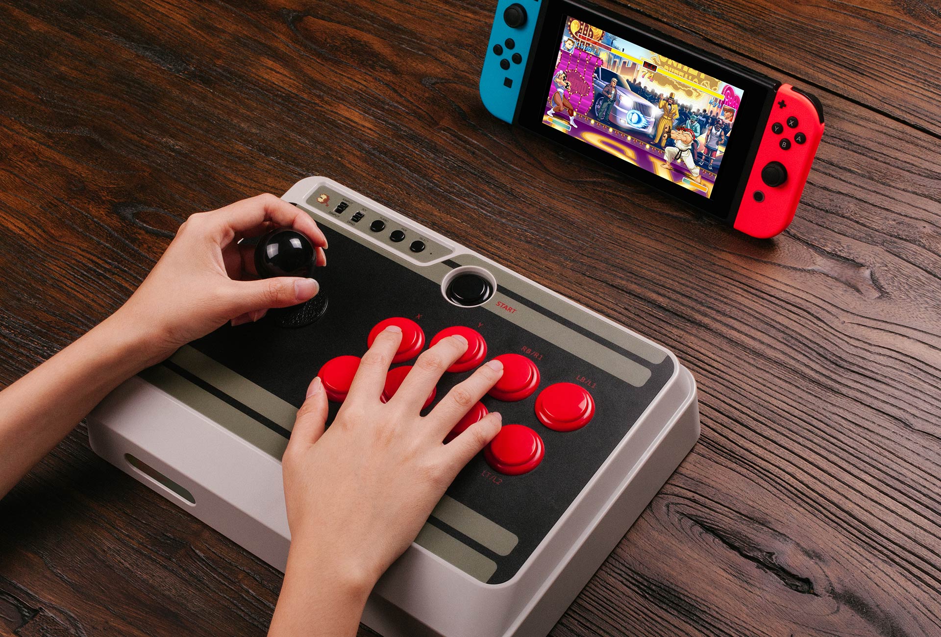 Игры для игровой приставки game stick. 8bitdo Arcade Stick. Нинтендо Arcade Stick. Геймпад 8bitdo Arcade. Аркадный джойстик Атари для Nintendo Switch.