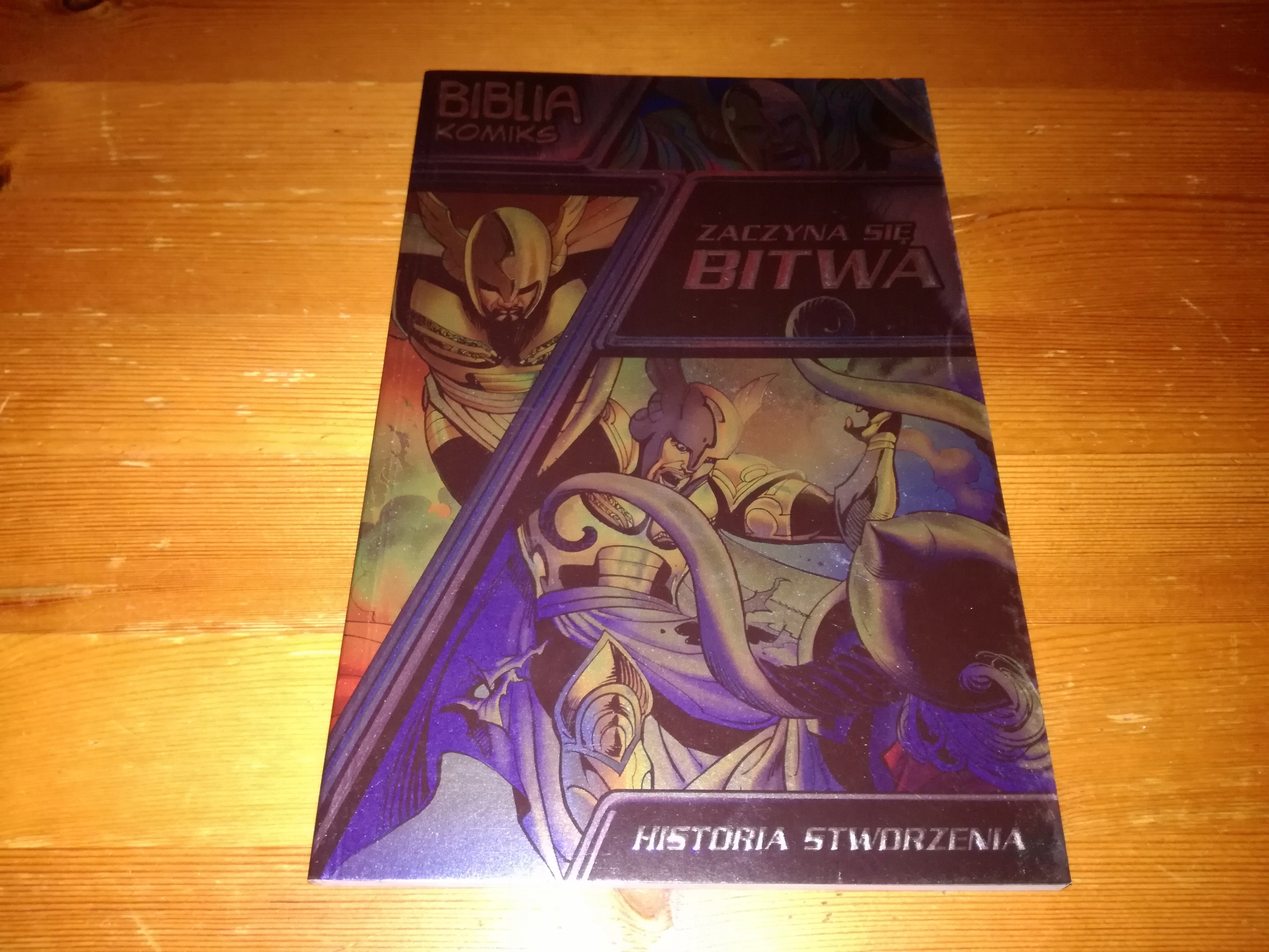 Biblia Komiks Zaczyna Się Bitwa - 