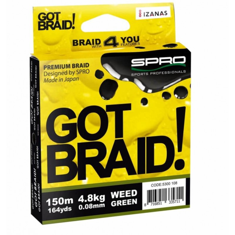Plecionka Got Braid – Spro – 0,22mm/150m