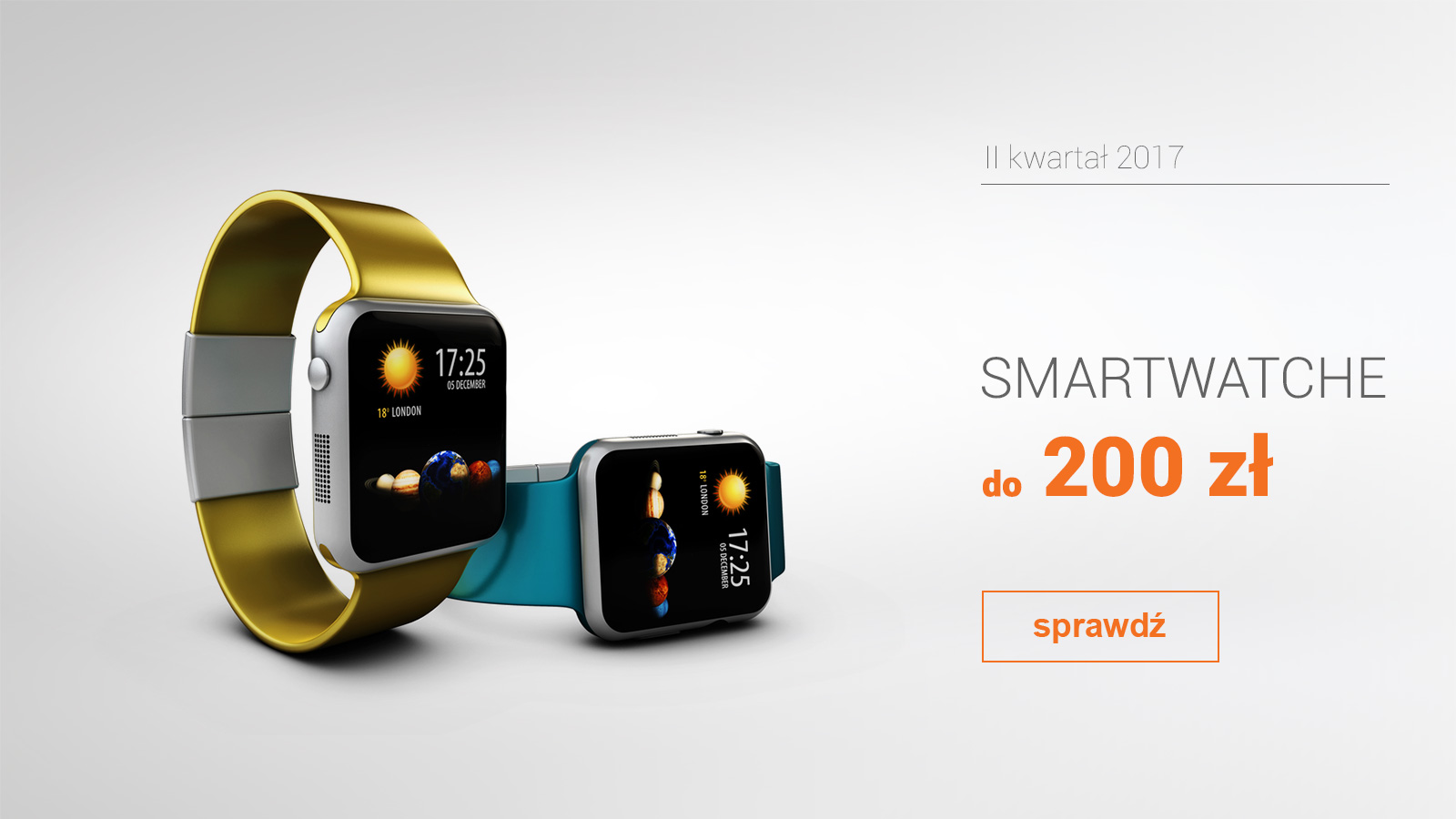 Smartwatche do 200 zł - II kwartał 2017