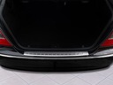 Mercedes w211 e klasa, класс накладка листва бампер задний3, купить с разборки