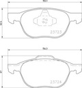 Тормозные колодки, колодки тормозные диски, диск textar перед volvo c70 ii s40 ii v502, купить в Украине
