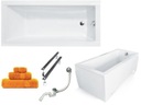 фото mini №1, Trough modern pmd besco 150x70 siphon hull legs