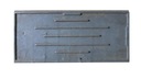 фото mini №2, Plate cast iron 65x36cm smooth- poland