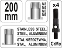 Yato nitownica ручна до nitonakretek niciarka m3 m4 m5 m6 yt-36140 200mm4, купити з Польщі
