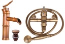 фото mini №1, Mixer sets wall-mounted royal orderlies retro golden