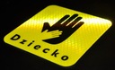 Наклейки на авто dziecko в аукция отражатель neon2, купить в Украине