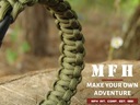 фото mini №6, Bracelet rope paracord 19mm black mfh left