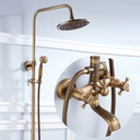 фото mini №5, Battery vannovo -shower room fountain pen wall-mounted royal orderlies retro golden