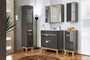 фото mini №8, Cabinet with a mirror 80 centimeters with a mirror 2 door, elegant 1 functional