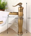 фото mini №3, Washbasin faucet freestanding retro black royal