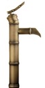 фото mini №1, Washbasin faucet retro high gold royal