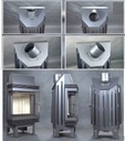 фото mini №8, Liner fireplace angular form 8 right bs air duct