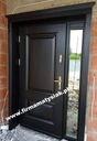 фото mini №2, Door external wooden black beveled