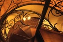фото мини №3, Лестница изогнутый внутреннее кованые balustrady кованые