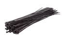 Bradas хомут пластик черная 3,6x370 100szt ts1136370b7, запчасти недорого